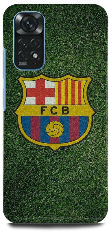 play fast Back Cover for POCO M4 Pro FCB, BARCELONA, LOGO, SIGN  (Green, Hard Case, Pack of: 1)