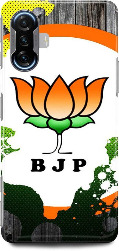 play fast Back Cover for POCO F3 GT BJP, BHARTIYE, JANTA, PARTY, POLTICAL, PARTY  (Multicolor, Hard Case, Pack of: 1)