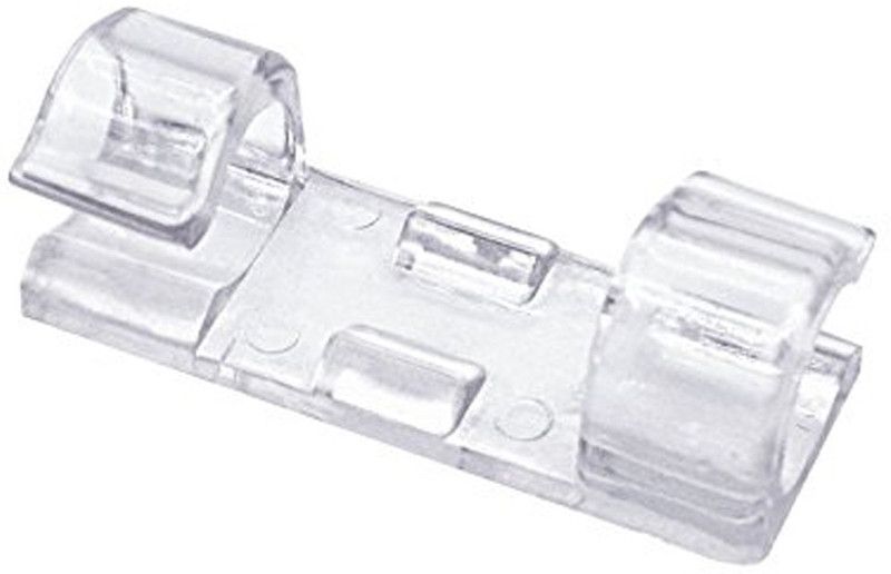 SYGA 60 Pcs Cable Clips_Transparent Cable Protector  (White)