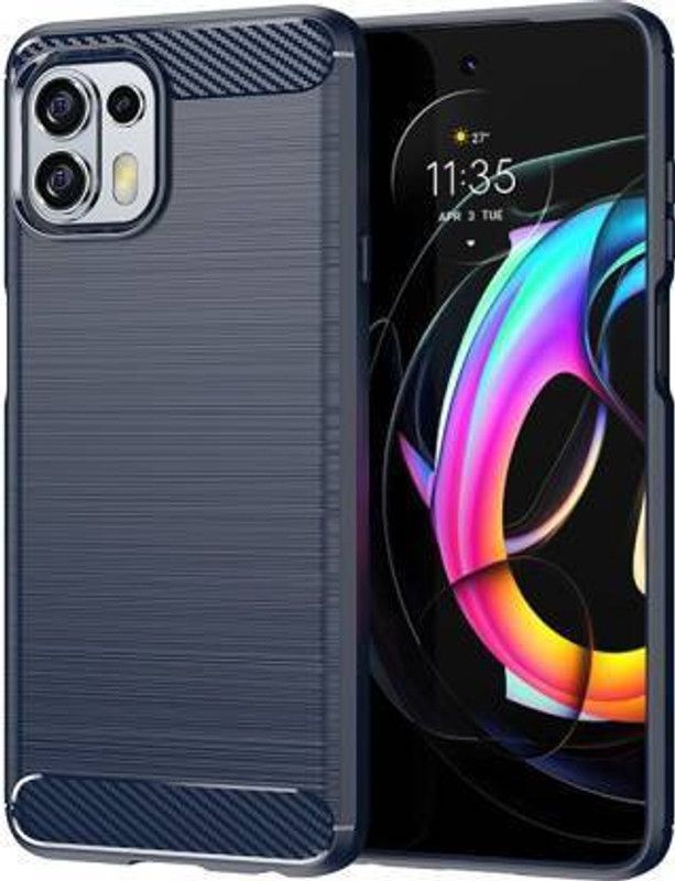 Bai and kaka Back Cover for Moto Edge 20 Fusion  (Black, Shock Proof, Silicon, Pack of: 1)