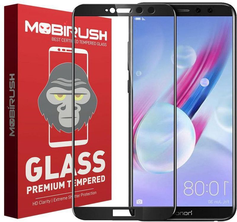 MOBIRUSH Edge To Edge Tempered Glass for Honor 9 Lite  (Pack of 1)