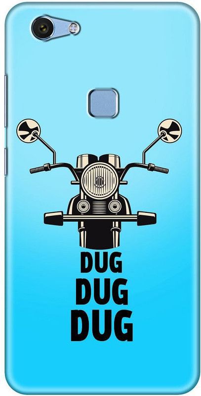 MY SWAG Back Cover for Vivo Y83  (Black, Blue, Hard Case)