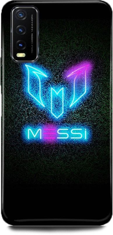 FUGGA Back Cover for Vivo Y20, V2029, MESSI, LIONEL, MESSI, 10, JERSEY, KING, OF, FOOTLBALL  (Multicolor, Hard Case, Pack of: 1)