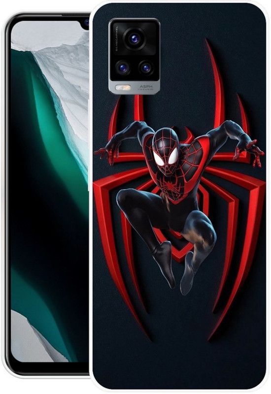 DESILOVE Back Cover for Vivo V20  (Multicolor, Grip Case, Silicon, Pack of: 1)
