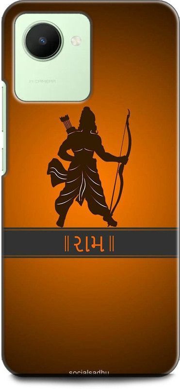 WallCraft Back Cover for Realme C30s, RMX3690 RAM JI, JAI SHREE RAM, LORD RAM, GOD  (Multicolor, Dual Protection, Pack of: 1)