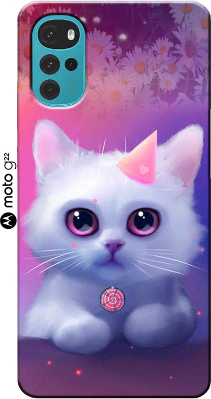YornoSis Back Cover for Motorola G22 2856  (Multicolor, Matte Finish, Silicon, Pack of: 1)
