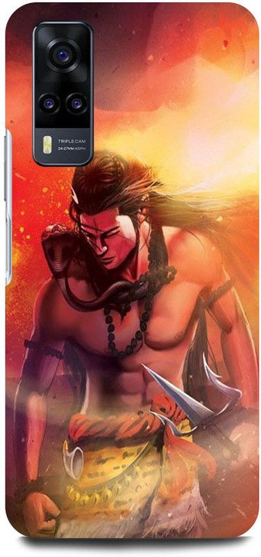 FUGGA Back Cover for Vivo V20 SE, V2022, SHIV, SHIV, JI, BHOLENATH, MAHAKAL, MAHADEV  (Multicolor, Hard Case, Pack of: 1)