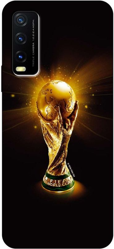 royal eshop 15 Back Cover for Vivo Y20T  (Multicolor, Shock Proof, Silicon, Pack of: 1)