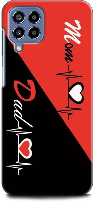 WallCraft Back Cover for SAMSUNG Galaxy M53 5G MOTHER, MAA, FATHER, LIFE LINE, I LOVE MY MOM DAD  (Multicolor, Dual Protection, Pack of: 1)