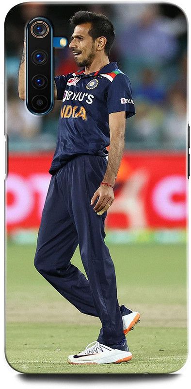 ORBIQE Back Cover for Realme 6 RMX2001 CHAHAL, CRICKET, INDIAN CRICKET, ROYAL CHALLENGERS BENGLORE  (Multicolor, Shock Proof, Pack of: 1)