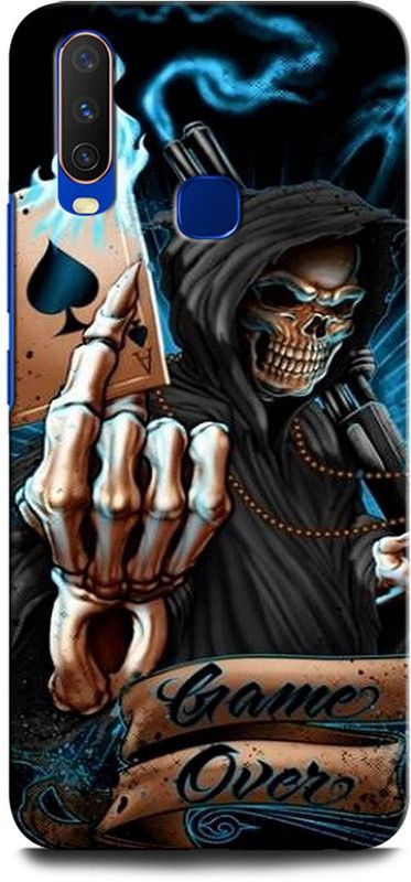 GRAFIQE Back Cover for Vivo Y15 1901 DEATH NOTE, COMIC, DEATH STAR, ANIME, SKULL  (Multicolor, Shock Proof)