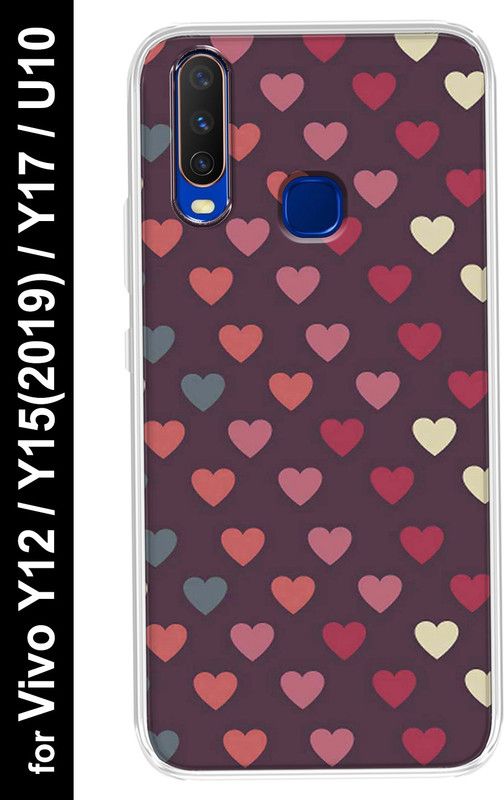 CaseRepublic Back Cover for Vivo U10, Vivo Y12, Vivo Y17, Vivo Y15 (2019)  (Multicolor, Flexible, Silicon, Pack of: 1)