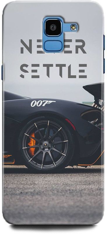 INTELLIZE Back Cover for Samsung Galaxy On6/SM-J600GZKFINS car,Printed  (Multicolor, Shock Proof, Pack of: 1)