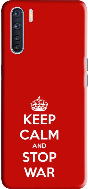LETAPS Back Cover for Oppo F15  (Red, Hard Case)