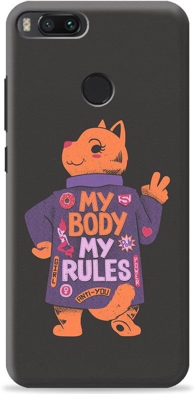 Dreamer Back Cover for Mi A1  (Multicolor, Shock Proof, Pack of: 1)