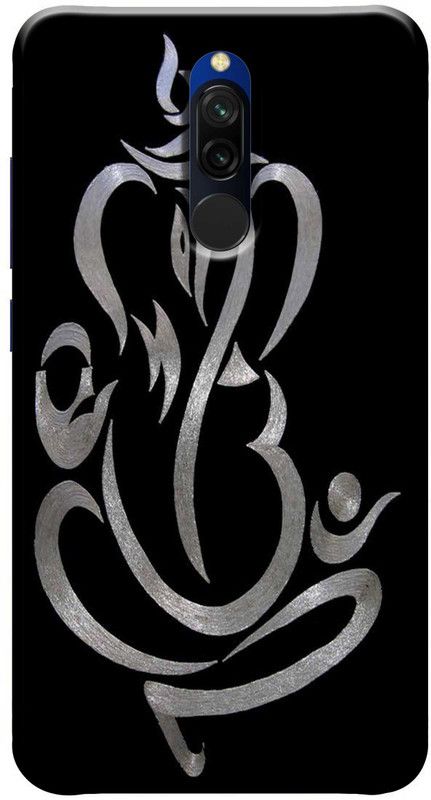 RDcon Back Cover for Redmi 8  (Black, Anti-radiation, Silicon, Pack of: 1)