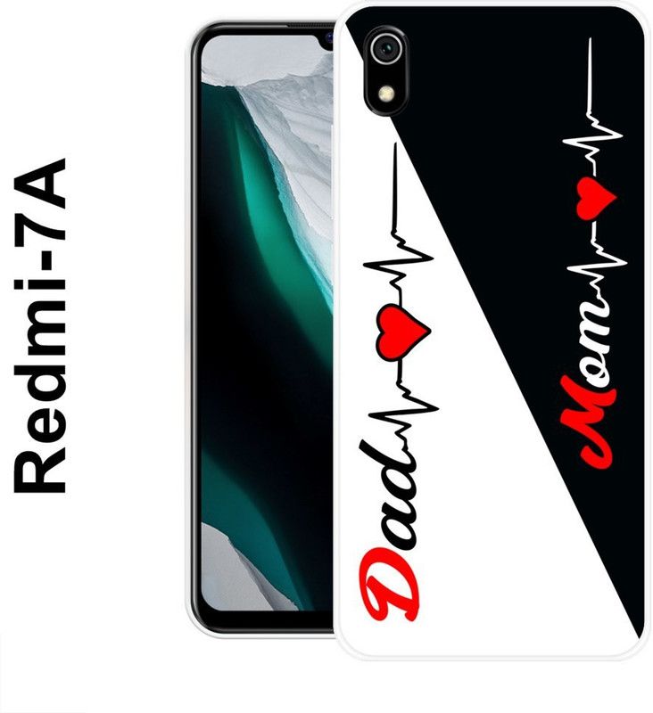 INDIALAND Back Cover for Redmi 7A  (Multicolor, Grip Case, Silicon)