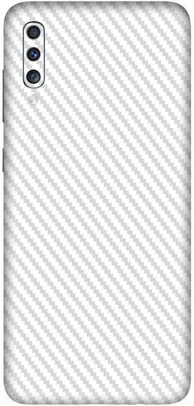 Enlinea Carbon Fiber Samsung Galaxy A70 Mobile Skin  (Mobile Back Skin (Pack of 2))