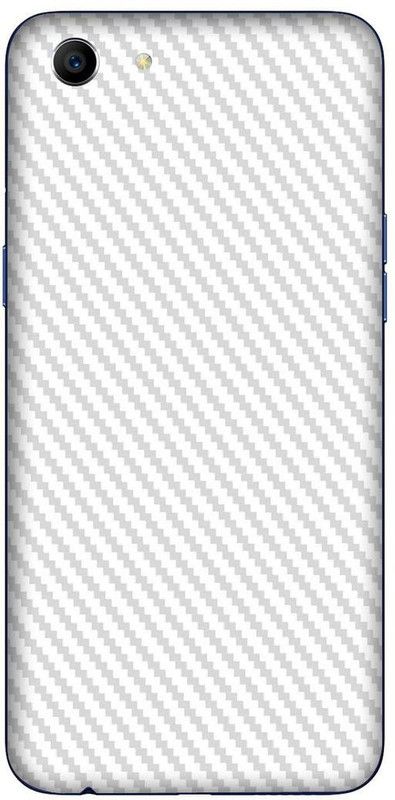 Enlinea Carbon Fiber Oppo A83 (2018) Mobile Skin  (Mobile Back Skin (Pack of 2))