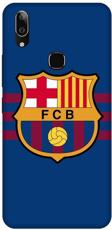 KARJUN Back Cover for Vivo V9, Messi 10 FCB Multicolour Printed  (Multicolor, Hard Case, Pack of: 1)