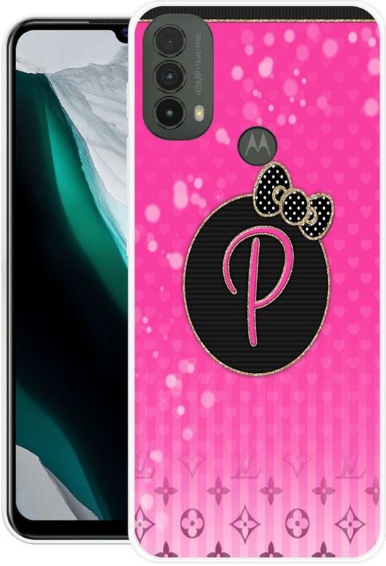KLC Back Cover for Moto E407  (Pink, Grip Case, Silicon, Pack of: 1)