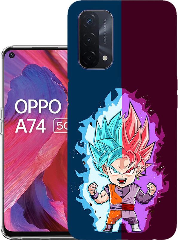 HANIRY Back Cover for Oppo A74 5G back cover | Oppo CPH2263 back cover | Oppo A74 5G / Oppo CPH2263 | Design_02  (Multicolor, Flexible, Silicon, Pack of: 1)