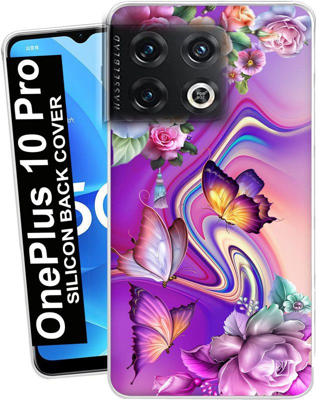 Koolbug Back Cover for OnePlus 10 Pro 5G  (Multicolor, Grip Case, Silicon, Pack of: 1)