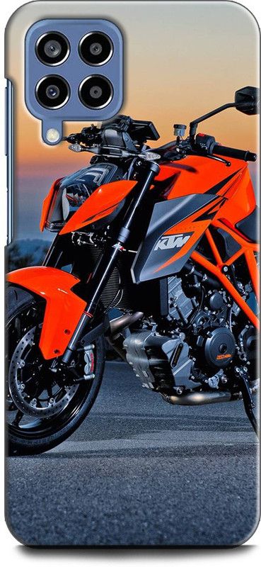 WallCraft Back Cover for SAMSUNG Galaxy M53 5G KTM, KTM BIKE, SUPERBIKE, BIKE LOVER  (Multicolor, Dual Protection, Pack of: 1)