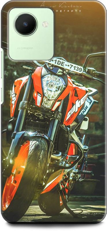 WallCraft Back Cover for Realme C30s, RMX3690 DUKE, KTM, BIKE, BIKE LOVER  (Multicolor, Dual Protection, Pack of: 1)