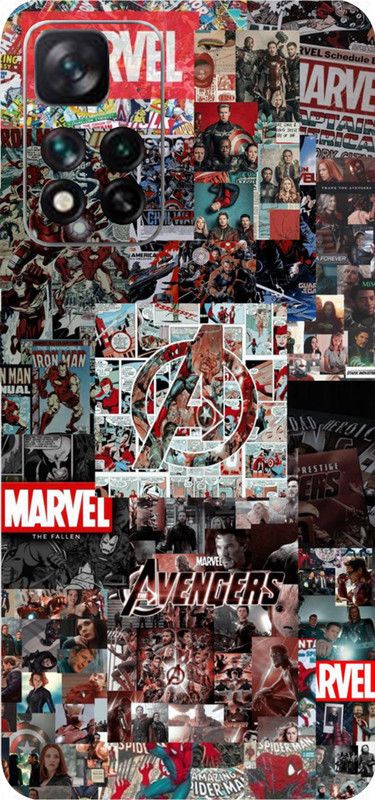 BUGGU Xiaomi 11i 5G Mobile Skin  (Ultra Super Marvel Lover Skin With High Matte Finish.)