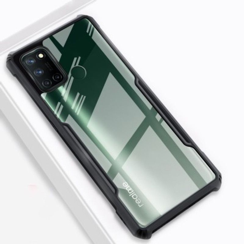 Cermarise Back Cover for Realme C17  (Black, Camera Bump Protector, Pack of: 1)