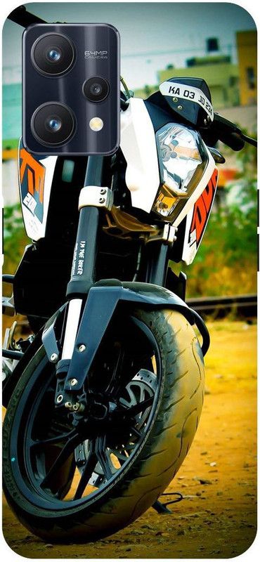 THE NARAYANA COLLECTIONS Back Cover for REALME 9 PRO- RMX3471-KTM,BIKE,SIGN,RACER,LOVER,RIDER  (Multicolor, Hard Case, Pack of: 1)