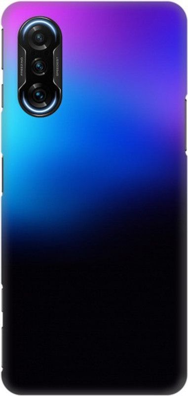 COBIERTAS Back Cover for POCO F3 GT  (Multicolor, Hard Case, Pack of: 1)