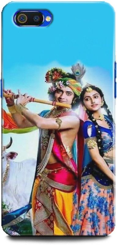 INTELLIZE Back Cover for Realme C2/RMX1945 Krishna,Printed  (Multicolor, Shock Proof, Pack of: 1)