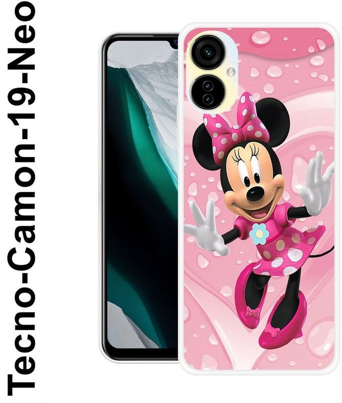redfly Back Cover for Tecno Camon 19 Neo  (Multicolor, Grip Case, Silicon)