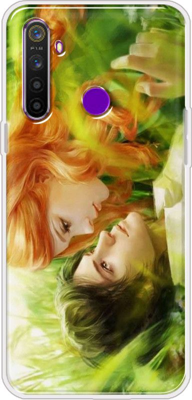Hansviprint Back Cover for REALME 5, REALME5s, REALME5i  (Multicolor, Grip Case, Silicon, Pack of: 1)