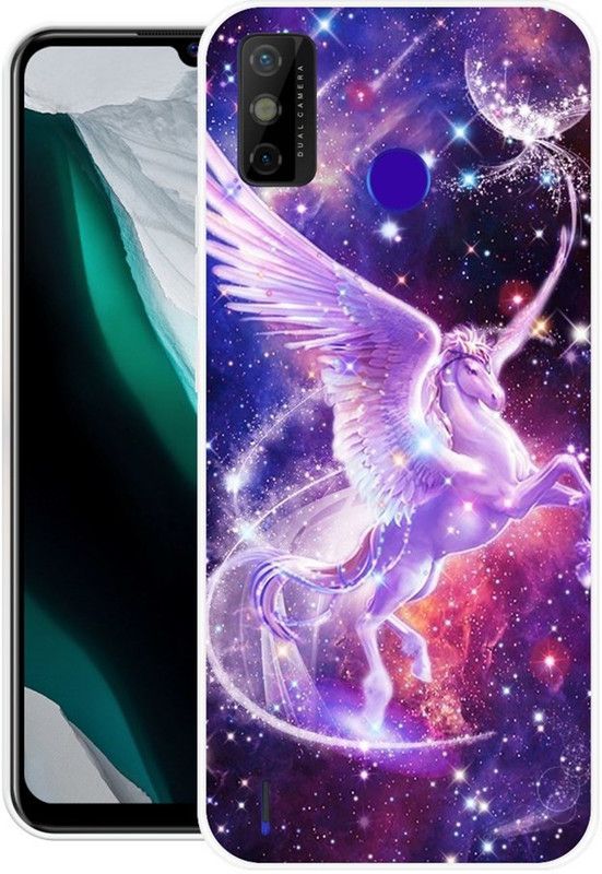 INDIALAND Back Cover for Tecno Spark Go 2020, Tecno Spark Go 2021  (Multicolor, Grip Case, Silicon)