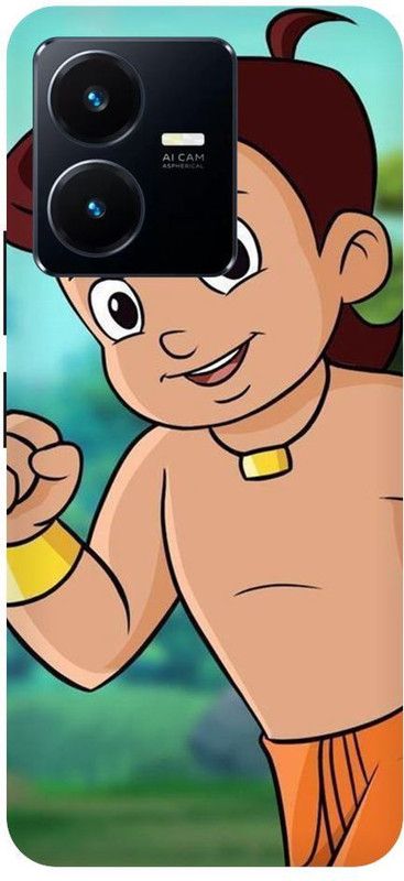 Vinsmoke Back Cover for Vivo Y35 Chota-Bheem-Cartoon-Bheem-Cute-11718  (Multicolor, Shock Proof, Pack of: 1)