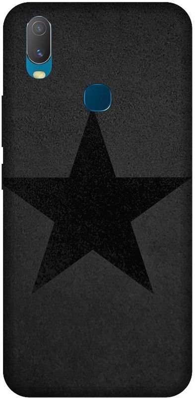 URCHIN Back Cover for Vivo Y17 Star, Black, Black star, Abstract, Dark  (Multicolor, Shock Proof, Pack of: 1)