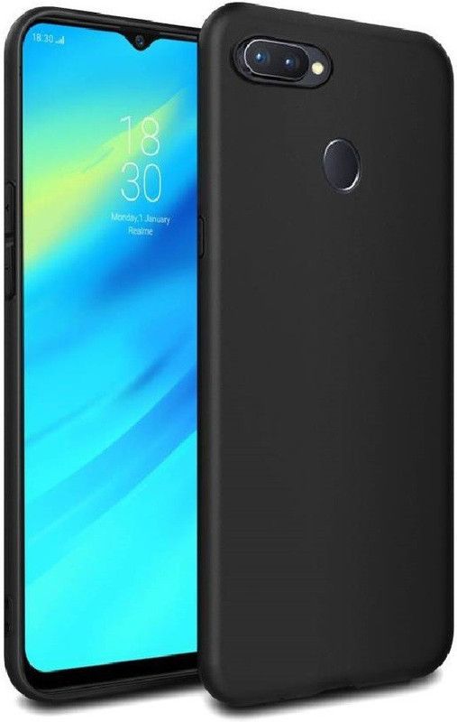 NKCASE Back Cover for Realme U1  (Black, Pack of: 1)