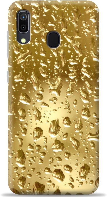 Loffar Back Cover for Samsung Galaxy A20  (Gold, Shock Proof, Pack of: 1)