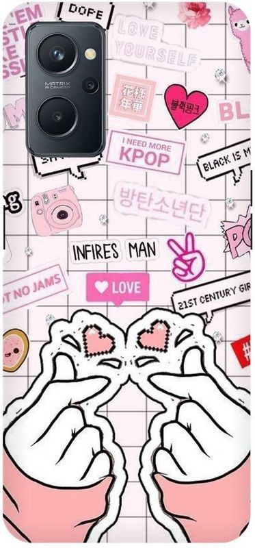 Vinsmoke Back Cover for Realme 9i BTS-BTS-Love-yourself-BTS-Army-BTS-Aesthetic-11516  (Multicolor, Shock Proof)