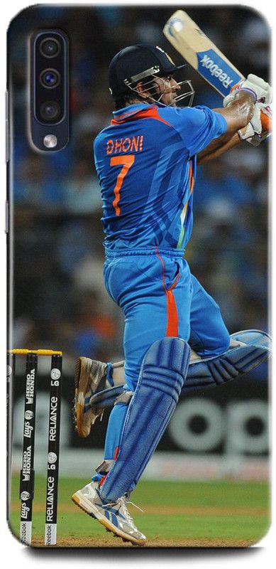WallCraft Back Cover for Mi A3 MS DHONI, MAHENDRA SINGH DHONI, INDIA, CRICKET, CAPTAIN, SPORTS  (Multicolor, Dual Protection, Pack of: 1)
