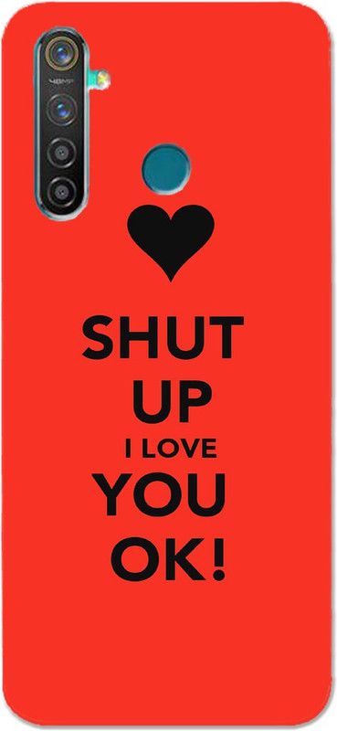 METOO Back Cover for Realme 5i, Text ,Love ,Sad Design Back Cover Print : 122  (Multicolor, Dual Protection, Silicon, Pack of: 1)