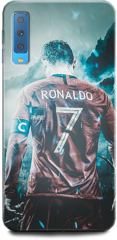 WallCraft Back Cover for Samsung Galaxy A7 CRISTIANO RONALDO, CR-7, REAL MADRID, FOOTBALL, SPORTS  (Multicolor, Dual Protection, Pack of: 1)