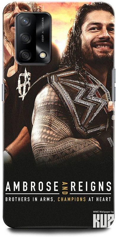 ORBIQE Back Cover for OPPO F19 CPH2219 ROMAN REIGNS, WWE, BODYBUILDER, WRESTLEMANIA, WRESTLER  (Multicolor, Hard Case, Pack of: 1)