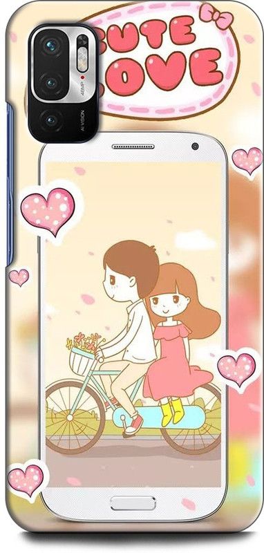 Wall Art Back Cover for REDMI Note 10T 5G GIRL BOY, LOVE, ANIME, LOVELY GIRL, CARTOON, CUTE GIRL  (Multicolor, Dual Protection, Pack of: 1)