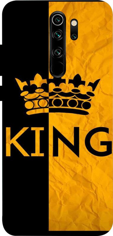 LIKELOOK Back Cover for Mi Redmi Note 8 Pro ( King, Lion, Cartoon )  (Multicolor, Shock Proof, Pack of: 1)
