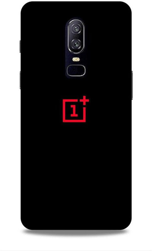 HIHORIYA Back Cover for OnePlus 6  (Black, Hard Case)
