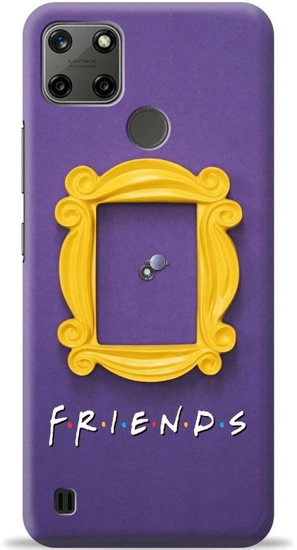 Loffar Back Cover for Realme C25Y  (Purple, Shock Proof, Pack of: 1)